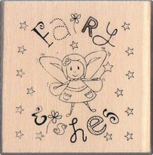 Stampila cauciuc - fairy wishes