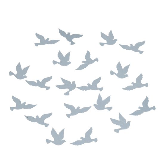 Paiete metalizate negaurite, 20 g - Doves