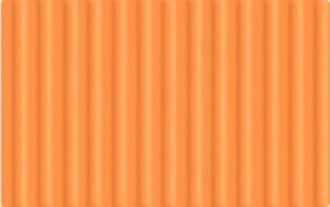 Carton ondulat 2D uni fin 300 g/m2 - Light Orange