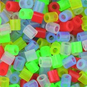 Margele de calcat Nabbi, 5000 bucati - Transparente Mix