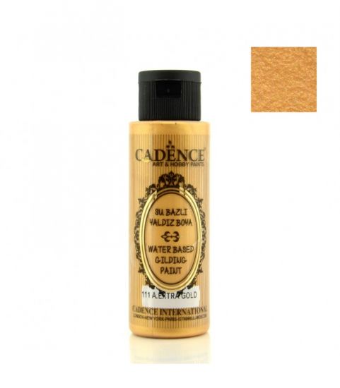 Vopsea acrilica Waterbased Gilding Paint - Antique Extra Gold