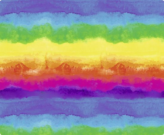 Fotocarton cu 2 fete imprimate, 300g - Rainbow - Watercolour