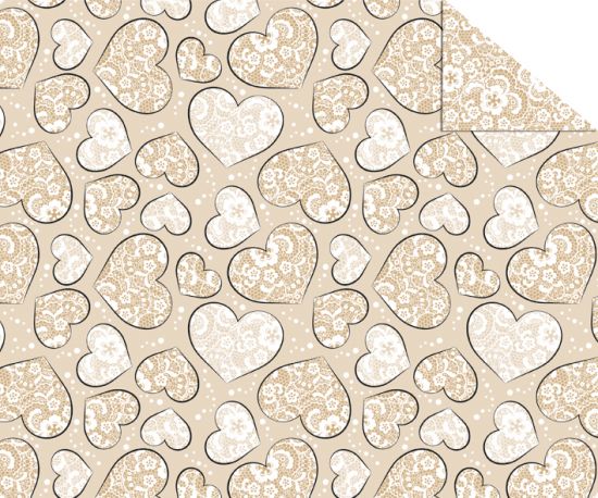 Fotocarton cu 2 fete diferit imprimate 300g - Just Married - M01