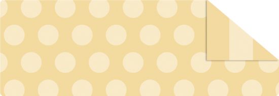 Fotocarton cu 2 fete diferit imprimate 300g - Dots and Stripes - Orange