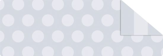 Fotocarton cu 2 fete diferit imprimate 300g - Dots and Stripes - Grey