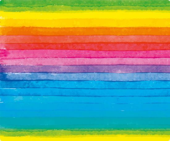 Fotocarton cu 2 fete imprimate, 300g - Rainbow