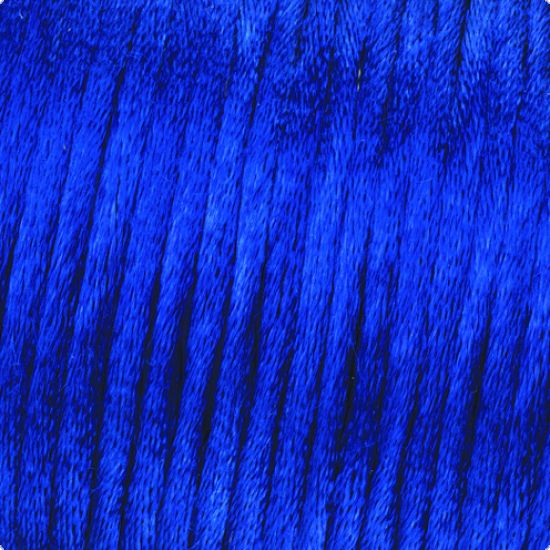 Snur impletituri satin 2 mm - Blue