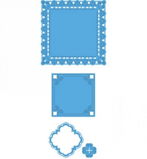 Set 4 matrite - Square by Petra