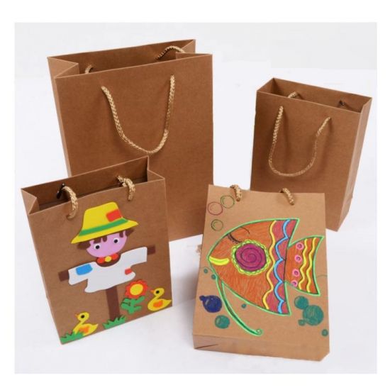 Punga cadouri hartie craft - 34 x 27 x 9,5 cm