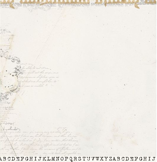 Coala hartie cu 2 fete diferit imprimate, 30,5 x 30,5 cm - Romantic Botanic SCRAP RB04