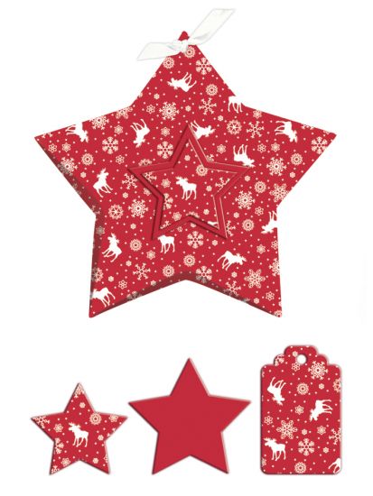 Set 24 cutii cadouri - Advent Calendar - Stella