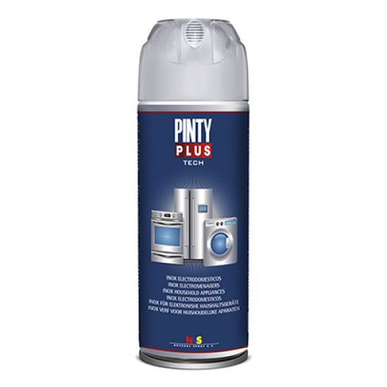 Spray Pinty Plus Tech - Vopsea antirugina - Inox