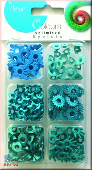 Set capse fantezie gama azur