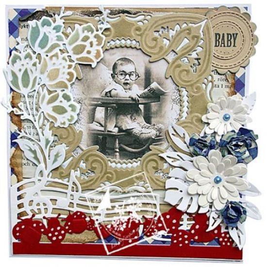 Matrita Cutting & Embossing - Ladybugs border