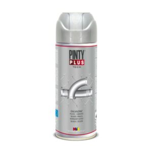 Spray Pinty Plus Tech Galvazinc - Grund cu zinc pentru suprafete galvanice - Silver