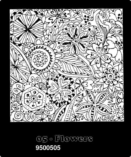 Matrita de amprentat paste polimerice - Flowers