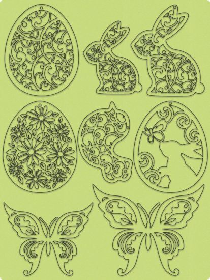 Set Paper Easter - Pastell