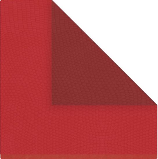 Set 10 plicuri C6 embosate, in doua nuante uni - Red / Claret