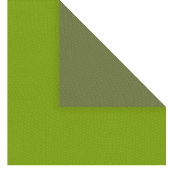 Set 10 plicuri C6 embosate, in doua nuante uni - Dark Green / Lime Green