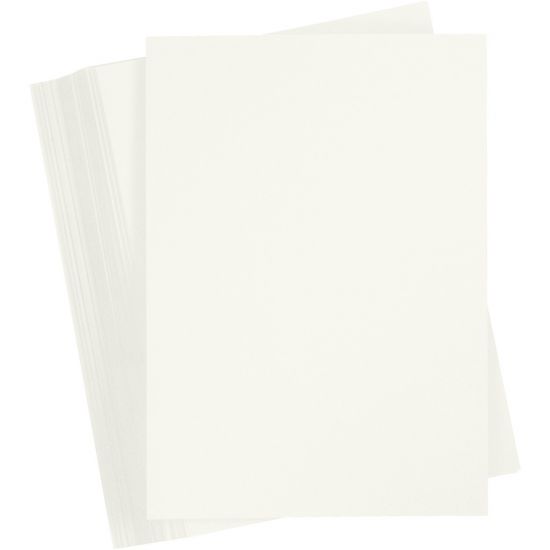 Set 6 coli A4 carton 180 g/m2 - Ivory