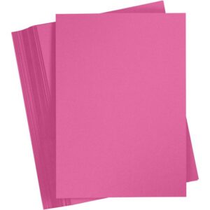 Set 6 coli A4 carton 180 g/m2 - Magenta