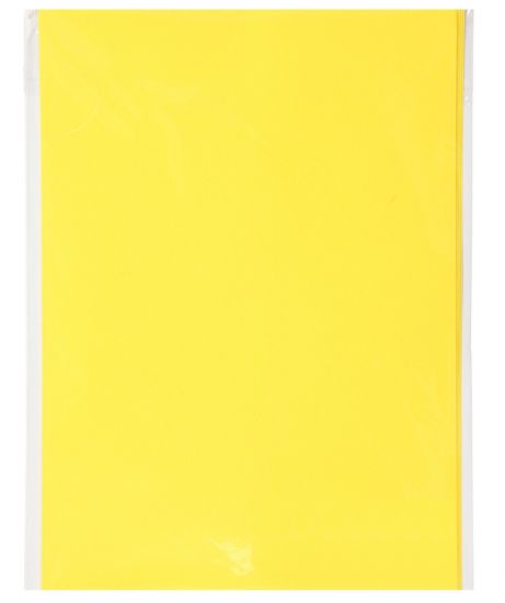Set 6 coli A4 carton 180 g/m2 - Sun Yellow