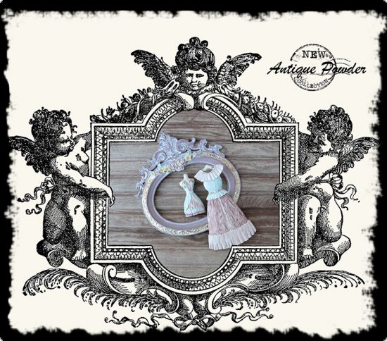 Mediu pentru aspect vintage, Antique powder - Black
