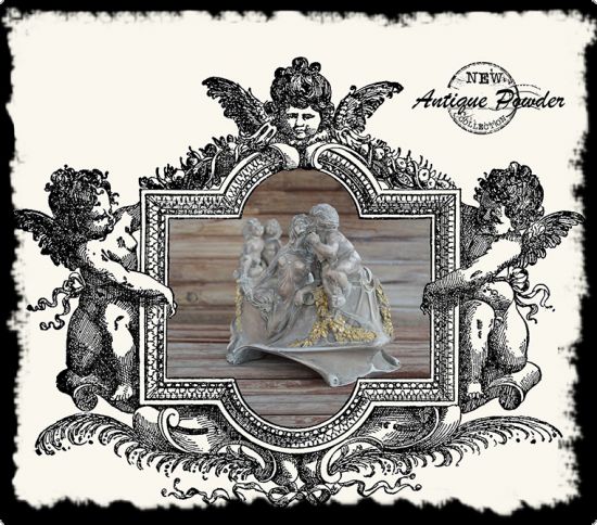 Mediu pentru aspect vintage, Antique powder - Black