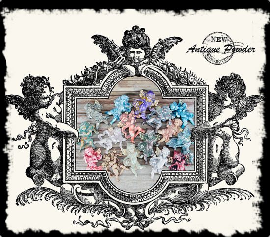 Mediu pentru aspect vintage, Antique powder - Black