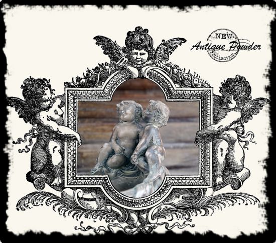 Mediu pentru aspect vintage, Antique powder - Burnt umber