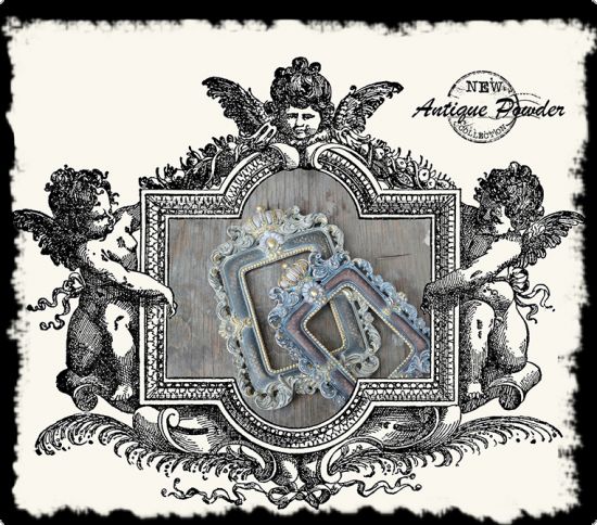 Mediu pentru aspect vintage, Antique powder - Burnt umber