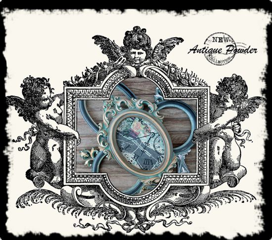 Mediu pentru aspect vintage, Antique powder - Ocean