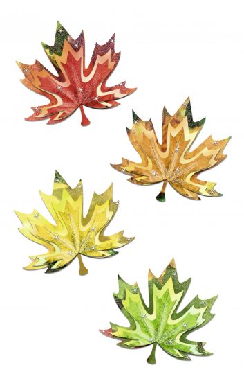 Set Paper 3D - Autumn Leaves