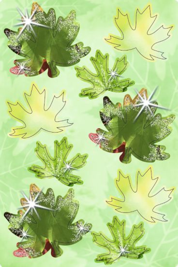 Set Paper 3D - Autumn Leaves