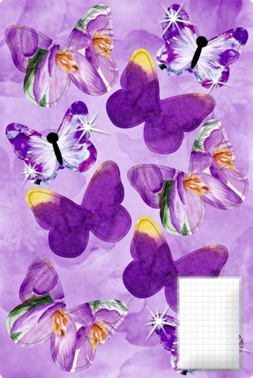 Set Paper 3D - Deco Butterflies - Summer