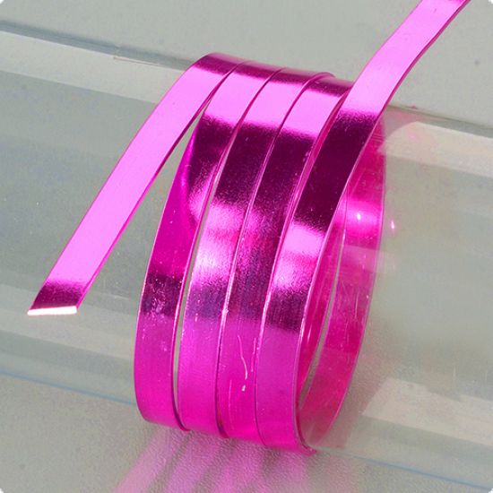 Sarma plata din aluminiu eloxat - roz