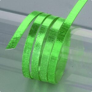 Sarma plata structurata din aluminiu eloxat - verde