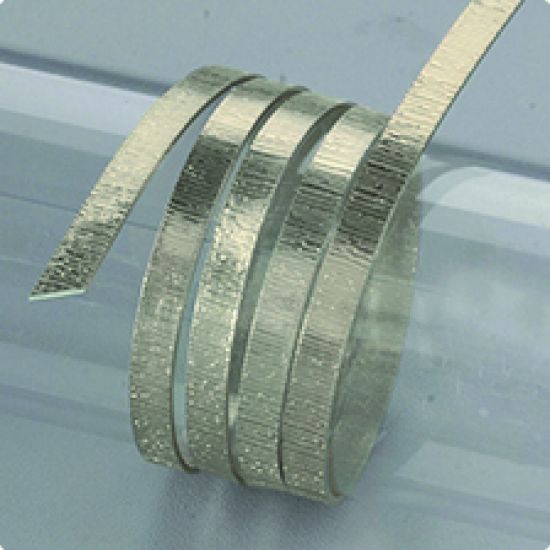 Sarma plata structurata din aluminiu eloxat - perla