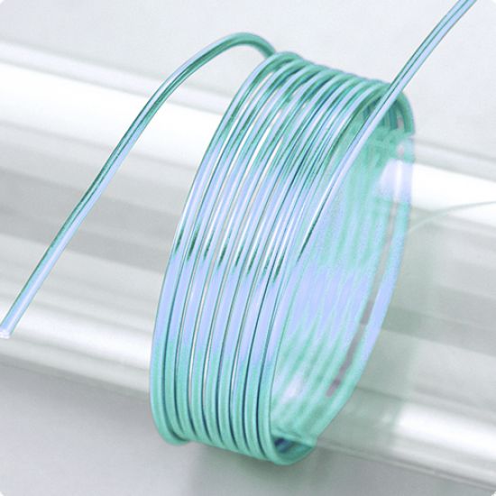 Sarma din aluminiu eloxat - albastru glaciar