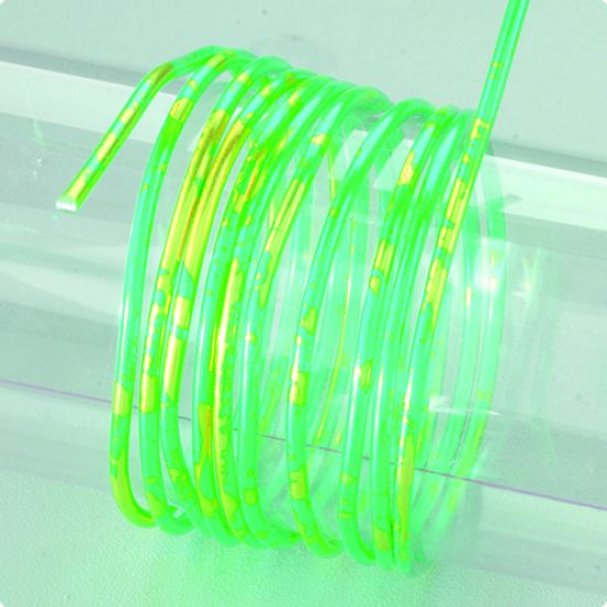 Sarma din aluminiu eloxat Duocolor - verde / auriu