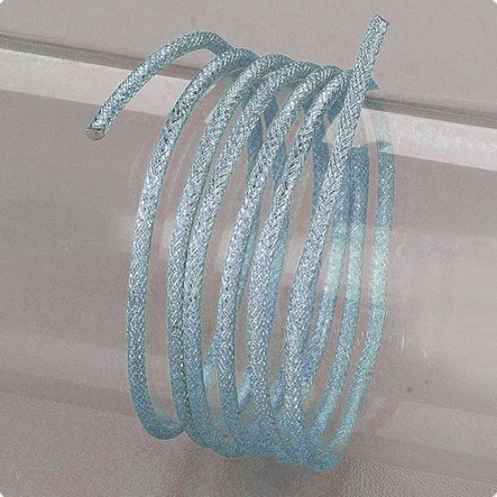 Sarma structurata din aluminiu eloxat - turcoaz