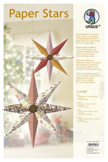 Set Paper Stars - Lounge