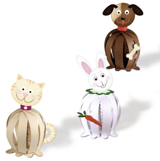 Funny Paper Balls - Pets
