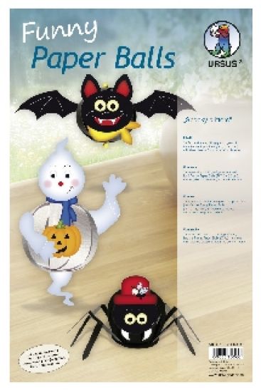 Funny Paper Balls - Spooky critters