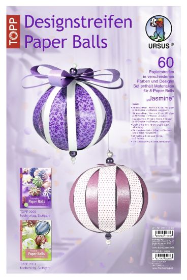 Design Paper Balls - Jasmine