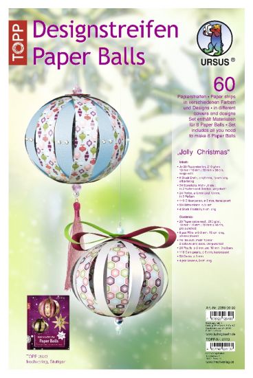 Design Paper Balls - Jolly christmas