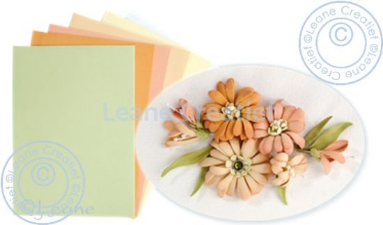 Set 6 coli Flower Foam 0,8 mm - Salmon Colours Set 3