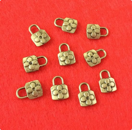 Set 5 pandantive - lacate aramii cu flori
