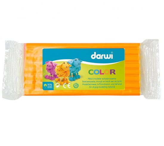 Pasta de modelaj Darwi Color - Portocaliu