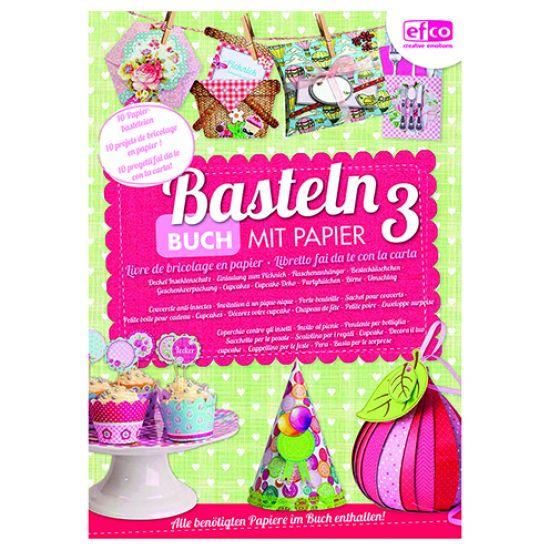 Colectie A4 cu 10 proiecte, tipare si materiale - Basteln mit papier nr. 3